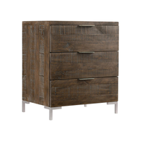 Bernhardt Haines Nightstand In Sable Brown