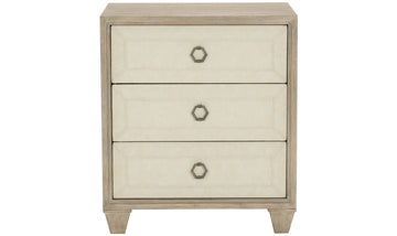 Bernhardt Santa Barbara 3-Drawers Nightstand in Sandstone