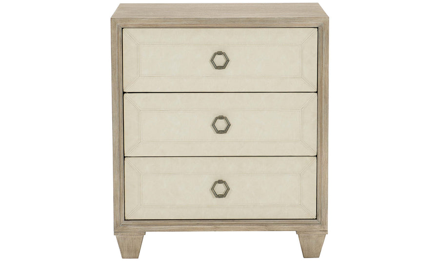 Bernhardt Santa Barbara 3-Drawers Nightstand in Sandstone