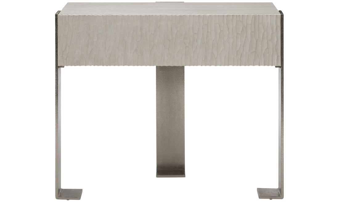 Bernhardt Solaria Weathered Bone Nightstand