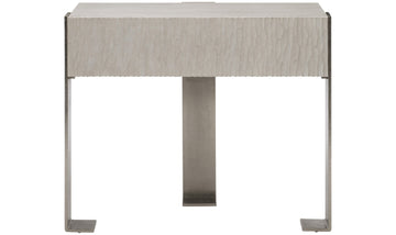 Bernhardt Solaria Weathered Bone Nightstand